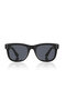 Seldan Unisex Vintage Black Ultra Light Uv400 Protected Sunglasses - 3