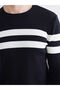 Unique Products from Freezen Store I Zero Roba Collar Striped Men's Knitwear Sweater - 3