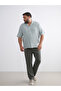 Esvab • Modern & Distinctive Large Size Cuban Roba Collar Short Sleeve Muslin Men's Shirt - 3