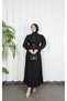 Beli Pensli Sleeveless Detailed Skirted Double Set Black Hnt85861