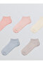 جوارب نسائية مسطحة من Shining Store، مجموعة Sparkly Choices، عبوة من 5 قطع - 2