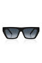 Louis Unisex Cateye Black Ultra Light Uv400 Protected Sunglasses - 3