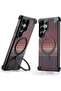 For Samsung Galaxy S25Ultra, Aramid Fiber Magesafe Compatible with Builtin Kickstand | Flare Gadgets