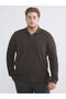 Selections I Plus Size Turn-Down Roba Collar Men's Sweatshirt from Freezen Store
