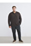 Selections I Plus Size Turn-Down Roba Collar Men's Sweatshirt from Freezen Store - 2