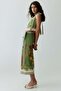 Midi wrap skirt