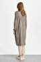 Women's Diamond Patterned Cardigan Mink 20310 - 4
