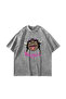Gorillaz Russel Printed Oversize Unisex Washable White Tshirt