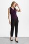قميص داخلي نسائي من Degaje Yaka Silvery Athlete Plum 30452 - 2