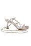 655485 Z Silver Snake Women's Heeled Shoes - 2