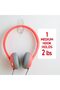 ™ Medium Clear Hooks with Clear Strips - 3