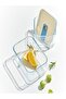 Perfect Seal Rectangular Glass Food Storage Container 1100ml - Leakproof Lid - 3