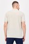 Men Sportswear Fit Short Sleeve Outdoor Polo Shirt, Beige - 3