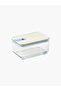 Perfect Seal Rectangular Glass Food Storage Container 1100ml - Leakproof Lid