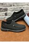 Genuine Nubuck Leather Large Size 45-46-47 Baykara Light Soft Men's Shoes - 3