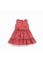 Plush Bolero Floral Girl's Dress - 7