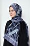 Line Pattern Bamboo Shawl - 2