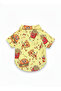 Fun Pizza Potato Pop-Art Summer Pet Dog Shirt Yellow - 3