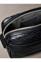 Men's emblem aop coated slim reporter shoulder bag - 3