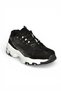 Y702038709 Black Thick Soled Sports Shoes Sneakers - 4