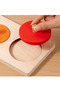 Montessori Wooden Animal Growth Process Puzzle Toy for Kids - 2