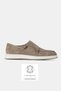 Men's Mink Suede Genuine Natural Leather Size 39-45 Eva Sole Double Buckle Loafer Shoes