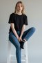 12 Pairs Women's Cotton Striped Black Booties Socks Set Sports Tennis Socks - 4