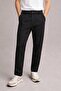 Men's Zipper Detail Trousers 3171 Black