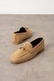 Padova Checkered Mink Tasseled Wooden Bead Detailed Loafer Ballerina Casual Shoes - 4
