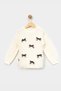 Bow Detailed Knitwear Sweater and Fluffy Tutu Skirt Set - 4