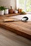 Stainless Steel Serving Spoon with Wooden Handle - Kitchen Ladle