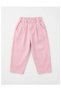 Girl's Cotton Blue Shirt and Pink Pants Set - Stylish Set with Pockets and Buttons - 2
