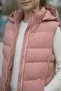 Girl's Hooded Puffer Vest - 6