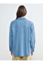 Nevavm Oversize Women's Jean Shirt with a Difference - 4
