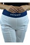 Plus Size Mom Elastic Waist High Waist Women's Trousers - 2