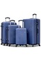 Hard Shell Lightweight ABS 4 PCS Set (20/24/28/32 Inch) Luggage, Secured Lock, Smooth Wheel Suitcase