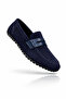 Nova Navy Blue Suede Men's Leather Shoes - 3