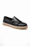 Setra Black Men's Leather Shoes - 4
