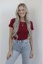 Women's Basic T-Shirt Cotton Short Sleeve Crew Neck Casual Comfortable - 4