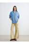 Nevavm Oversize Women's Jean Shirt with a Difference - 2