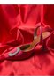 Evening Dress with Buckle, 10 cm Heel Length - 3