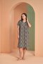 Women's Brown Dress 27041