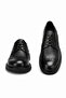 3131-21 Black Men's Leather Shoes - 3