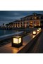 Set Top Mega Garden Wall Fixture Sconce Waterproof Outdoor Lighting Modern Black Body - 3