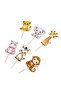 Safari Themed Cupcake Topper – Safari Themed Animal Muffin Decoration - 7