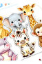 Safari Themed Cupcake Topper – Safari Themed Animal Muffin Decoration - 6
