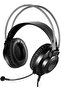 سماعات رأس TR48 FH-200U باللون الرمادي مع ميكروفون USB - 3