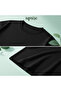 Pack of 2 Black and White Text Printed Cotton Oversize T-Shirts - 2