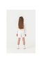Girls Sequin Embroidered Shorts Skirt Shirt Set - 4