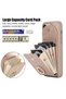 iPhone 14 (6.1 Inch) Compatible Wallet, Ring, Stand, Neck Strap, Lux Leather Case - 6